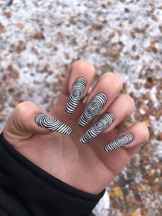 Toe Colors, Nail Designs 2022, Cute Fall Nails, Toe Nail Art Designs, Fall Nails Ideas, Hippie Nails, Anime Nails, Edgy Nails, Goth Nails