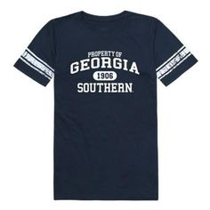 a t - shirt with the words, property to georgia and southern on it in white