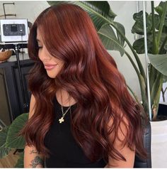 Hairstyle For Beginners, Cowboy Copper Hair, Scissor Hands, Copper Hair Dark, Cowboy Copper, Dark Auburn Hair, Rambut Brunette, Copper Red Hair