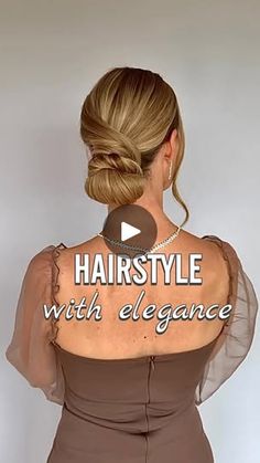 72K views · 24K reactions | Save this „LITTLE ELEGANCE“ hairstyle 📌for the next party and follow for daily hairstyles 💇‍♀️
.
.
.
#bun #hair #hairstyles #hairstyle #christmashair #bunidea #eleganthairstyle #frisur #haare #dutt #hairtutorial #hairreels #updo | Claudia | Hairstyles Christmas Hair, Fancy Outfits, Girly Girl