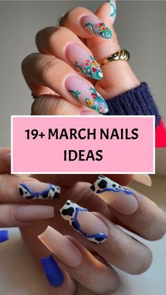 March Nails Ideas, March Nail, Colorful Skies, Unique Manicure, Trendy Manicure, March Nails, Gel Overlay, Month Of March