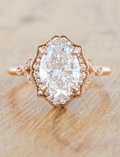 caption:Shown with 2.50ct center diamond in 14k rose gold option