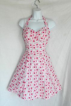 Hello kitty dress by imaxxstarfish on deviantART Custom Hello Kitty, Hello Kitty School, Mini Dress Hot, Capsule Wardrobe Outfits, Aesthetic Coquette, Hello Kitty Items