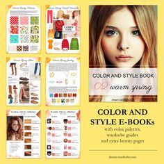 Warm (True) Spring Color Palette and Wardrobe Guide – Dream Wardrobe Style Essence