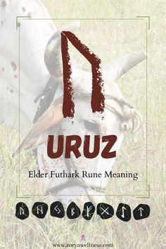 Uruz Elder Futhark Rune Meaning Simple Witchcraft, Rune Tattoos, Icelandic Runes