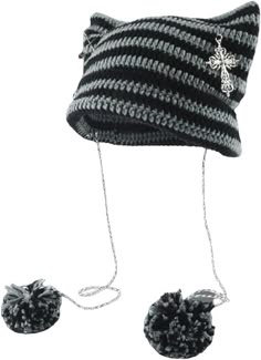 Beanies Crochet, Alt Y2k, Crochet Knit Hat