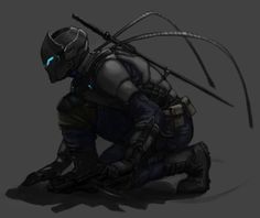 Ninja!!! Drawing Ninja, Ninja Armor, Armadura Ninja, Inspiration Artwork, Shadow Wolf, Arte Ninja, Futuristic Armour, Ninja Art, Shadow Warrior