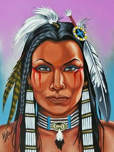 Native Pride, Native American Photos, Indian Woman, Native American Artists, American Indian Art, Indian Paintings