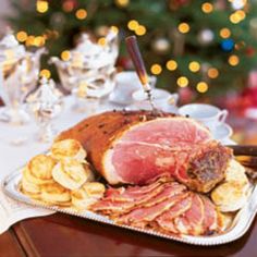 a large platter of meat and chips on a table