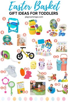 easter basket gift ideas for toddlers