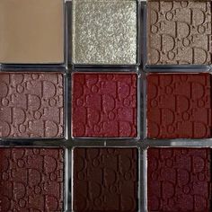 The Atlas Six Aesthetic | Parisa Dior Backstage Eye Palette, Dior Makeup Eyeshadow, Autumn Color Palette Fashion, Skin Tone Makeup, Dior Backstage, Makeup Pallets, Red Makeup, Dior Makeup, Eyeshadow Pallets