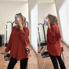 Braidsmaid Hijab Style, Layer Shirt, Polo Blouse, Women Shirt Top, Layered Shirts, Shirt Detail, High Fashion Street Style, Linen Shirt, Hijab Fashion