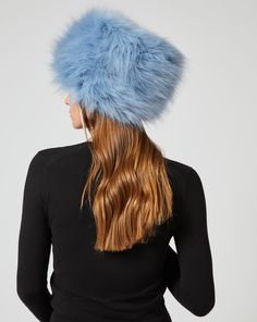 Cold outside? Warm inside, thanks to this faux fox fur trapper hat, with tie straps and pom poms to keep things extra cozy. It dresses up even the most basic winter coat. Fur Trapper Hat, Fur Trapper, Fur Hats, Trapper Hat, Animal Fur, Trapper Hats, Fur Hat, Faux Fur Pom Pom, Outerwear Vest