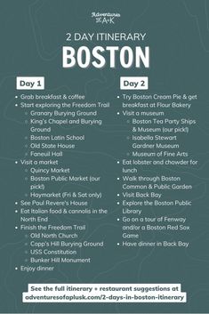 an event poster for boston with information about the events