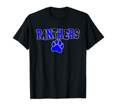 PRICES MAY VARY. Lightweight, Classic fit, Double-needle sleeve and bottom hem Panther Pride Shirt School Spirit, Panther Pride, School Spirit Shirts, Spirit Shirts, Womens T Shirt, Pride Shirts, School Spirit, Team Spirit, Branded T Shirts