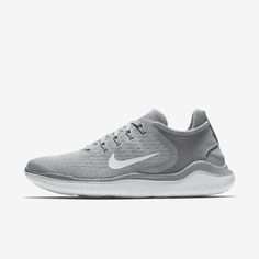 The Nike Free RN 2018 delivers an even more adaptive fit than before. Stretch material in the upper moves with your foot, while the tri-star outsole pattern adjusts to your every step for a ride that delivers support and flexibility where you need it. Nike Running Shoes Women, Comfortable Running Shoes, Ankle Sneakers, Nike Free Run, Lightweight Running Shoes, Minimalist Shoes, Cross Training Shoes, Nike Free Shoes, Women's Running Shoes