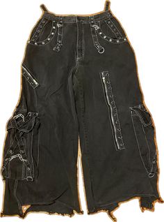 Grunge Halloween Streetwear Bottoms, Halloween Grunge Streetwear Bottoms, Grunge Bottoms For Halloween Streetwear, Edgy Halloween Streetwear Bottoms, Baggy Grunge Bottoms For Streetwear, Emo Cotton Bottoms For Streetwear, Y2k Black Bottoms For Cosplay, Black Y2k Bottoms For Cosplay, Black Grunge Bottoms For Alternative Fashion