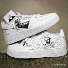 Sneakers Nike Air Force, Custom Sneakers Nike, Sneakers Nike Air, Basket Style, Hype Shoes