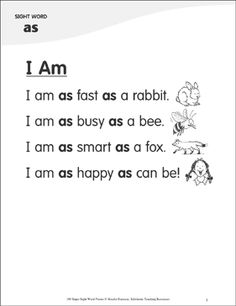 an image of i am as fast as a rabbit in the english language book,