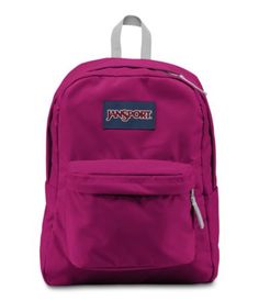 Superbreak Backpack | Durable Backpacks | JanSport Online Purple Backpack, Zipper Pouches