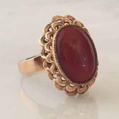 Gold Rings Online, Mens Ring Designs, Gold Chains For Men, Coral Ring, Bangles Jewelry Designs, Gold Jewelry Simple, Carnelian Stone