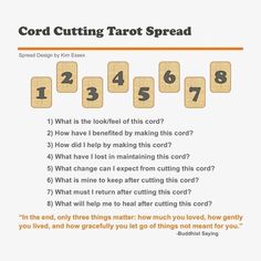 the instructions for cutting tarot bread are shown in this screenshoter's handout