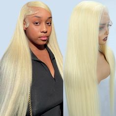 PRICES MAY VARY. Blonde Wig Human Hair Material: 13x4 HD lace front wigs human hair, make of brazilian virgin human hair with baby hair, cut from young girl head directly, it is super soft and natural looking, minimal shedding. 613 Lace Front Wigs Human Hair Cap Size: 13x4 ash blonde lace front wig human hair pre plucked with baby bair around, invisible bleached knots match all skin color well, medium cap about 22.5 inch with 4 combs and adjustable strap, easy to adjust & wear. 613 HD Lace Frontal Wig Advantage: 613 lace front wig human hair with swiss lace, which is soft and breathable, suitable for most skins, easy to bleach knots, 13 inch x 4 inch lace area offers better breathability and styling options, making it the perfect blonde lace front wig for you. Suitable for All Occasions: 6 Wavy Lace Front Wigs, 613 Lace Front Wig, The Perfect Blonde, Human Hair Wigs Blonde, Perfect Blonde, Blonde Lace Front Wigs, Hd Lace Frontal, Remy Human Hair Wigs, Hair Wigs For Women