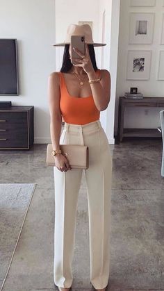 Chique Outfits, Work Outfits Women, Professional Outfits, Maxi Skirts, Business Casual Outfits, Mode Inspiration, White Pants