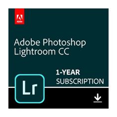 adobe photoshop lightroom cc 1 - year subscription with keygen