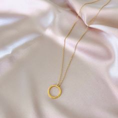 Our signature gold circle necklace is designed for layering over any necklace in our collection. Handmade, tarnish resistant 14k gold plated chain. Adjustable between 16"-18". Gold Circle Necklace, Mom Wedding, Gold Circle, Circle Necklace, Layering Necklace, Jewelry Brand, Perfect Gift For Mom, Gold Plated Chains, Designer Jewelry