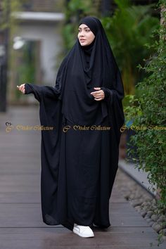 Full length Amaya Jilbab Black - Modest Collection Black Niqab, Mom And Daughter Matching, 5 Star Review, Islamic Dress, Muslim Outfits, Muslim Dress, Modest Wear, Islamic Clothing, Islamic Fashion