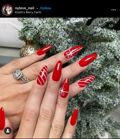 Christmas Nails Designs, Unghie Nail Art, Plaid Nails, Cute Christmas Nails, Christmas Nails Easy, Nails 2022, Nails Aesthetic