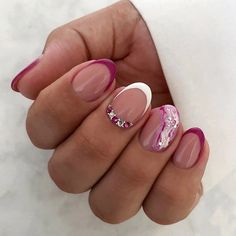 Nails Nude, Nails Press, Nagel Tips, Colorful Nails, Nail Type, Nail Bed, Stick On Nails, Girls Nails, Nail Art Hacks