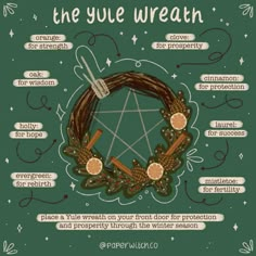 Witch Holidays, Yule Wreath, Yule Traditions, Yule Tide, Yule Crafts, Pagan Christmas, Yule Celebration, Winter Solstice Celebration, Pagan Holidays