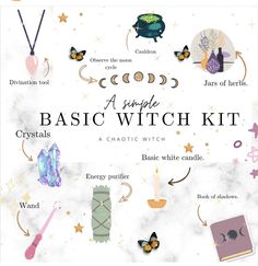 Chaotic Witch, Witchcraft Tools, Mother Nature Goddess, Witch Kit, Witch Tools, Witch Spirituality, Wiccan Spell Book, Magick Book, Witchcraft Spell Books