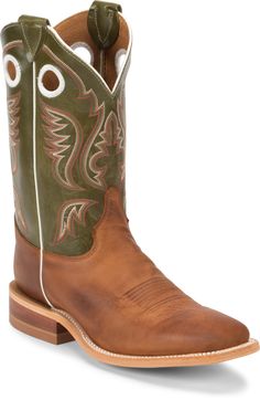 Justin Boots Boots Justin Men's Bent Rail Austin Cognac Western Boots BR307 Square Toe Cowboy Boots, Jean Purses, Square Toe Western Boots, Boot Companies, Mens Cowboy, Mens Cowboy Boots, Justin Boots, Tractor Supply, Comfortable Boots