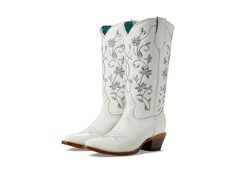 Wedding Cowgirl Boots For Bride, Cowgirl Boots Wedding, White Cowgirl Boots, White Cowboy Boots, Bridal Boots, Corral Boots, Boots White, Leather Lace Up Boots, Small Details