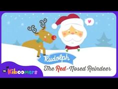 rudolph the red nosed reindeer and santa claus