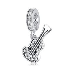 PRICES MAY VARY. Authentic100% 925 sterling silver dangling charms Ideal Gifts for Christmas, Mother's Day, Valentine's Day, Graduation Gifts Quantity: 1PC,listing only for one bead,not including bracelet chain. Unthreaded core,Fits: Major Brand Bracelets,such as Pandora,Troll, Chamilia, Kay, Carlo Biagi, & Zable etc... Each Sterling Silver charms are made by high skilled worker, Perfect processing, 100% physical picture, fit perfectly on major brand European chains such as Troll, Chamilia, Kay, Music Microphone, Interchangeable Bracelet, Bracelet Chain, I Love Music, Diy Bracelet, Pandora Bracelet, Pendant Bracelet, Bracelet Necklace, Sterling Silver Charm