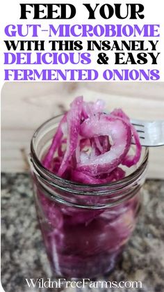 home remedies for toe nail fungus vicks vaporub Canning Fermented Foods, Fermenting For Beginners, Preserving Red Onions, Lacto Fermented Onions, Fermented Broccoli Recipe, Diy Fermentation Weights, Fermented Onion Relish, Fermented Red Onions Recipe, Best Fermented Foods