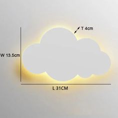 47945144697136|47945144729904|47945144828208 Cloud Wall Light, Kids Bedroom Furniture Design, Cloud Decor, Kindergarten Interior, Bedside Lamp Modern, Dining Roo, Cloud Lamp, Cloud Wall, Iron Body