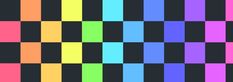 an image of colorful squares that are in the same color scheme, but different colors