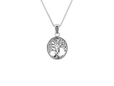 Keith Jack Sterling Silver Tree of Life Pendant – Fifth Avenue Jewellers Small Necklace, Family Necklace, The Tree Of Life, Living Things, Silver Tree, Tree Of Life Necklace, Tree Of Life Pendant