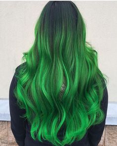 Pulp Riot Hair Color, Girl Hair Colors, Pulp Riot Hair, Green Wig, Colorful Hair, Mermaid Hair, Rainbow Hair, Green Hair