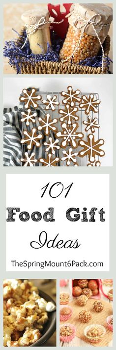 food gift ideas that are easy to make and great for any occasion or special occasion