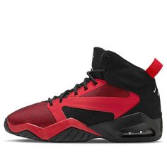 (GS) Air Jordan Lift Off 'Red Black' AR6346-002 (SNKR/Retro/Basketball) Jordan Lift Off, Retro Basketball, Lift Off, Air Jordan, Air Jordans, Jordan, Black And Red, Basketball, Red