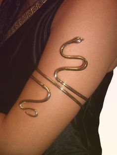 Goddess Jewelry, Arm Jewelry, Snake Jewelry, Dope Jewelry, Snake Tattoo, Jewelry Lookbook, Fantasy Jewelry, Girly Jewelry, Dream Jewelry