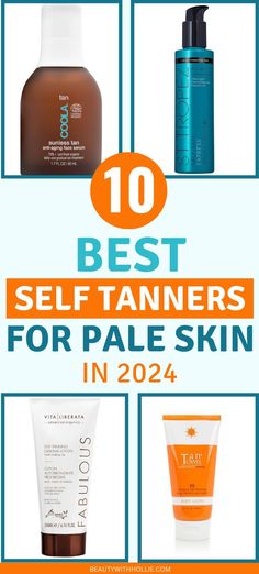 Best Self Tanners For Pale Skin Natural Glow, Sun Kissed, Hydrate Skin