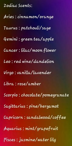 Zodiac Sign Scents, Scents For Capricorn, Zodiac Candle Scents, Zodiac Candles Diy, Intention Candles Diy Recipes, Zodiac Scents, Zodiac Crafts, Zodiac Products, Zodiac Colors