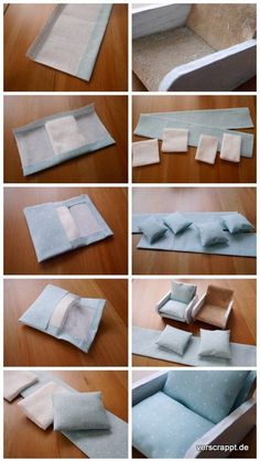 step by step instructions on how to make an ottoman